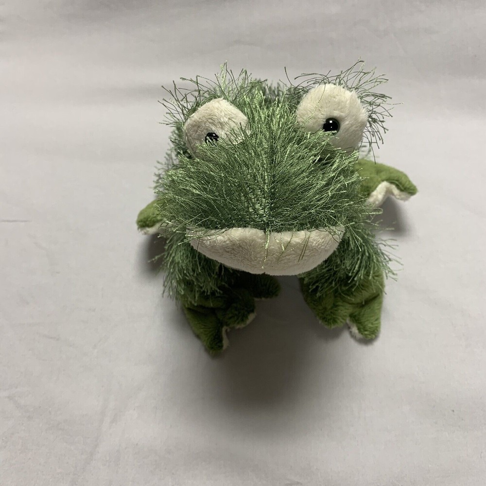 Ganz Webkinz Eyelash Frog Stuffed Animal Plush Green 9" HM001 Lil KINZ Authentic